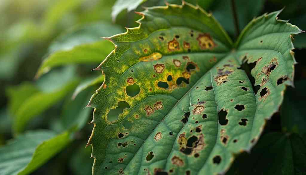 Comment diagnostiquer et traiter naturellement l'Anthracnose sur les plantes ornementales à Paris avec Atelier MR Paysagiste.